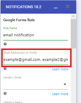 Add Multiple Email Recipients