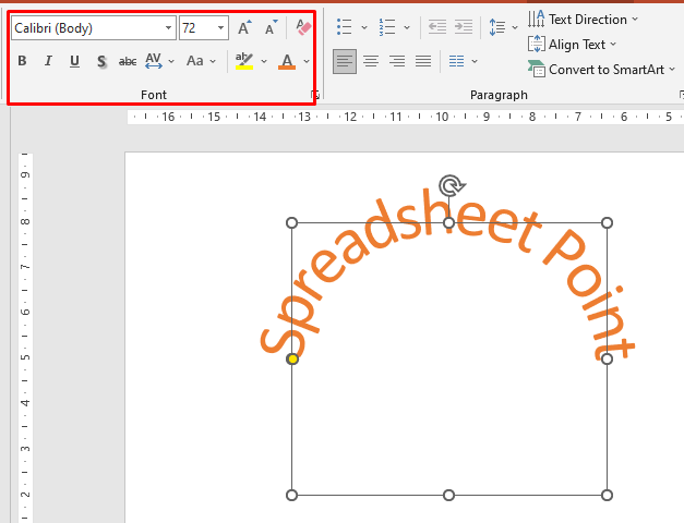 How to format text in PowerPoint