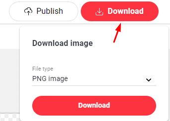 How to save your image on the Shutterstock Editor