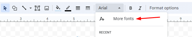 Fonts tool–How to add more fonts in Google Docs