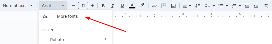 How to add more fonts on Google Docs