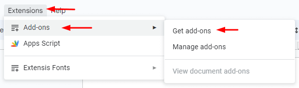 How to install add-ons on Google Docs